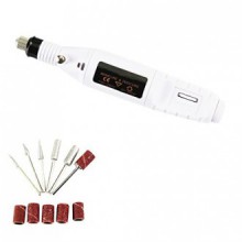 Queentools Professional Finger Toe Nail Care Electric Nail Drill Machine Manicure Pedicure Kit Electric Nail Art File Drill