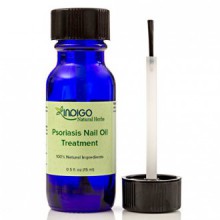 Psoriasis Nail Oil Treatment from Indigo Natural Herbs. Toenails, Fingernails, Skin Treatment. Relief of Chapping, Cracking,