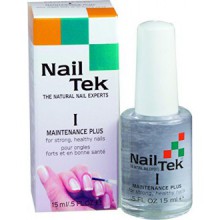 Nailtek Mantenimiento Plus 1 para uñas fuertes y saludables, 0,5 onza líquida