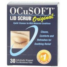 OCuSOFT Lid Scrub Original, pré-humidifiées Pads, 30 Count