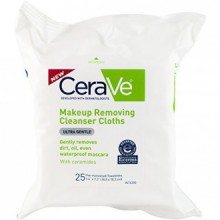 Maquillage CeraVe Retrait Cleanser Chiffons, 25 Count