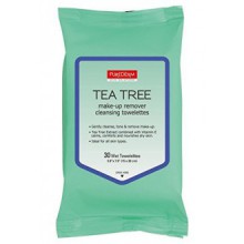 Purederm Tea Tree démaquillant Cleansing Towelettes 1 Pack (30 Towelettes Per Pack)