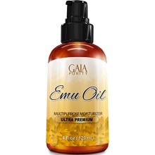 Emu Oil - Large 4oz - Best Natural Oil For Face, Skin, Hair Growth, Stretch Marks, Scars, Nails, Muscle & Joint Pain, and