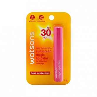 Watsons protección diaria de protección solar SPF30 magia Lip Balm PA +++ 1,7 g. 256 890 287 Creado por