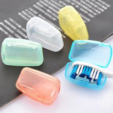 5PCS Travel Toothbrush Head Cover Case Cap Hike Camping Brush Cleaner Protect