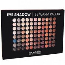 Bebeautiful Eyeshadow 88 Palette Ombres, chaud