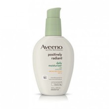 Aveeno Positively Radiant Daily Moisturizer with Broad Spectrum SPF 15, 4 Oz