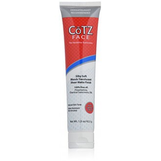 Cotz Cara natural de la piel SPF Tono 40, de 1.5 onzas