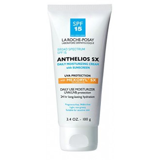 La Roche-Posay Anthelios SX Daily Moisturizer with Sunscreen SPF 15, 3.4 Fl. Oz.
