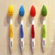 4X Toothbrush Cartoon Case Ventouse Cover Head protection Salle de bain Tube antibactérienne par MMRM