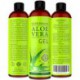 Aloe Vera GEL - 99% Bio 12 oz - NO XANTHANE, il absorbe rapidement avec aucun résidu collant - VOIR LES RÉSULTATS OU REMBOURSEME