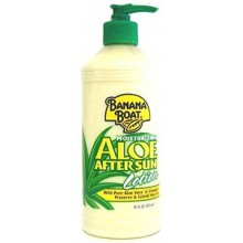 Banana Boat Aloe After Sun Lotion Pump 16 oz (Pack 2)