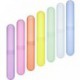 BCP Pack of 7 Different Color Plastic Toothbrush Case/Holder for Travel Use