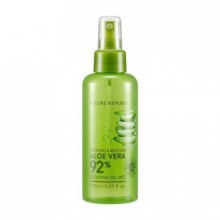 República naturaleza calmante y Humedad Aloe Vera Gel 92% Niebla