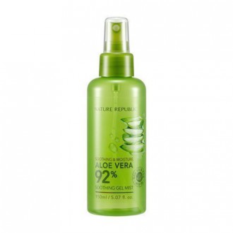 República naturaleza calmante y Humedad Aloe Vera Gel 92% Niebla