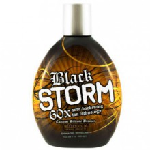 Bronzage Millenium Tanning Black Storm Premium, Extreme Bronzer Silicone, 60x, 13.5-Ounce