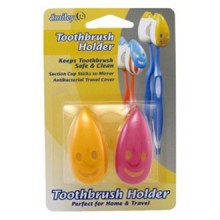 Titulaire Smiley Toothbrush 2'S (3 pièces)