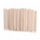 JOVANA 100 pcs Nail Art Orange Wood Sticks Cuticle Pusher Remover Manicure Pedicure Tool 120mm