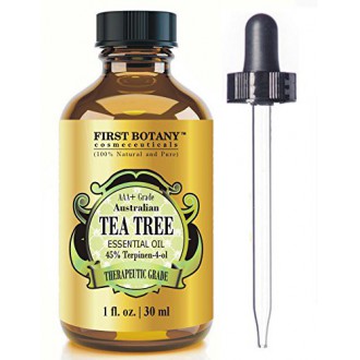 100% puro de árbol de té australiano Aceite esencial con el 45% Terpinen-4-ol, 1 fl. onz. Una solución conocida para ayudar en 