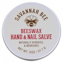 Savannah Bee Company Cera de abejas de manos y uñas Salve