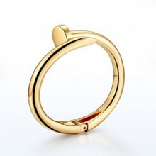 Yoshine Girls Fashion Cuff Bracelets, Gold Tone Bangle Bracelets Valentines Day Gifts for Her(gold-plated-base)