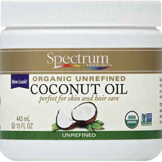 Spectrum Essentials huile de noix de coco biologique, non raffiné, 15 Ounce