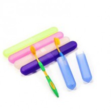 Top-ishop 3 Pieces Plastic Toothbrush Case/holder for Travel Use