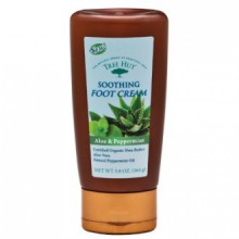 Tree Hut Soothing Foot Cream, Aloe and Peppermint, 5.8-Ounce