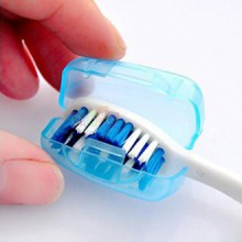 1set/5pcs Free Shipping New Portable Travel Toothbrush Head Cover Case Protective Caps Health Germproof