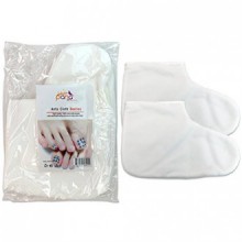 Pana® Marca reutilizable * BLANCO * térmica con aislamiento de tela con velcro botines para la terapia de la cera de parafina Sp