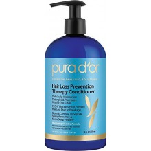 PURA D'OR prévention de perte de cheveux thérapie Conditioner, 16 Fluid Ounce