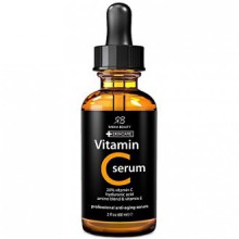 Vitamine C Sérum pour le visage, 2 fl. oz - 20% organique Vit C + E + Acide Hyaluronique