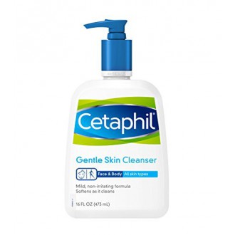 Nettoyant pour la peau Cetaphil doux, pour tous les types de peau, bouteilles de 16 onces (pack de 2)