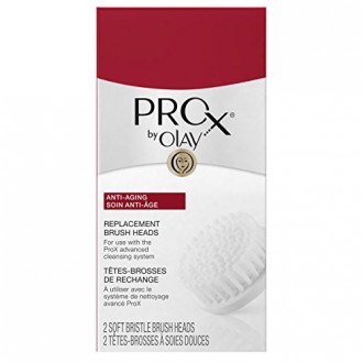 Olay ProX par Olay avancée Cleansing Facial remplacement du système Brush Heads, 2 Count