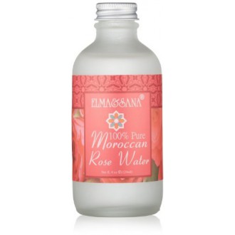 Elma and Sana 100% Pure Moroccan Rose Water, 4 Ounce