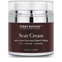 Scar Cream & Epidermal Repairing Cream 1.7 Oz. With Nobel-prized EGF & Indian Ginseng That Reduces the Appearance of