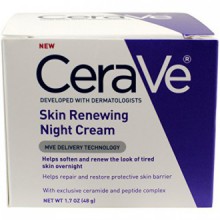 CeraVe Système Renouveler, Peau Renouveler Crème de nuit, 1.7 Ounce