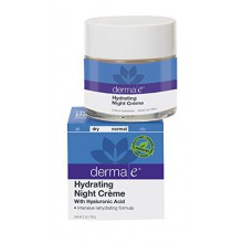 derma e Hydrating Night Crème with Hyaluronic Acid