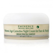 Crème Eminence Monoï Âge correcteur nuit pour le visage et du cou