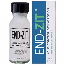 Fin-zit control del acné Loción Secado, sin color, 0.5 onzas