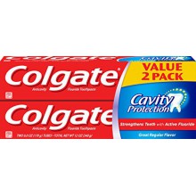 Colgate Cavity Protection Toothpaste, 6 Ounce, 2 Count