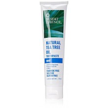 Desert Essence Natural Tea Tree Oil Mint Toothpaste, 6.25 Ounces (Pack of 3)