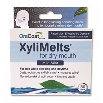 Orahealth Xylimelts menthes, boîtes 80-Count