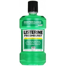 Listerine, Antiseptic Adult Mouthwash Fresh Burst, 1 liter