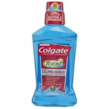 Colgate Total Pro Advanced-Shield Mouthwash, menthe poivrée, 16,9 fl oz (Pack of 6)