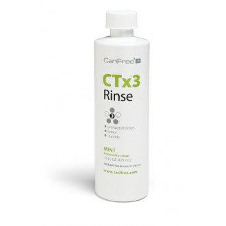 CariFree CTx3 Rinse, Dentist Recommended, Anti-Cavity (Mint)