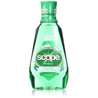 Scope Mouthwash Original Mint 33.8 Oz (2 Pack)