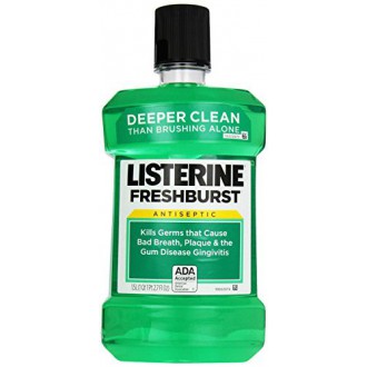 Listerine Antiseptic Mouthwash, Freshburst 1.5 Liter (Pack of 6)