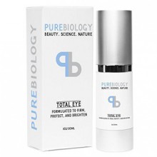 Pure Biology "Total Eye" Anti Aging Eye Cream Infused with Instant Lift Technology & Baobab Fruit Extract - Immediate &