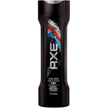 Axe 3 en 1 Champú + Acondicionador + Gel de ducha, total fresca (12 oz paquete de 2)